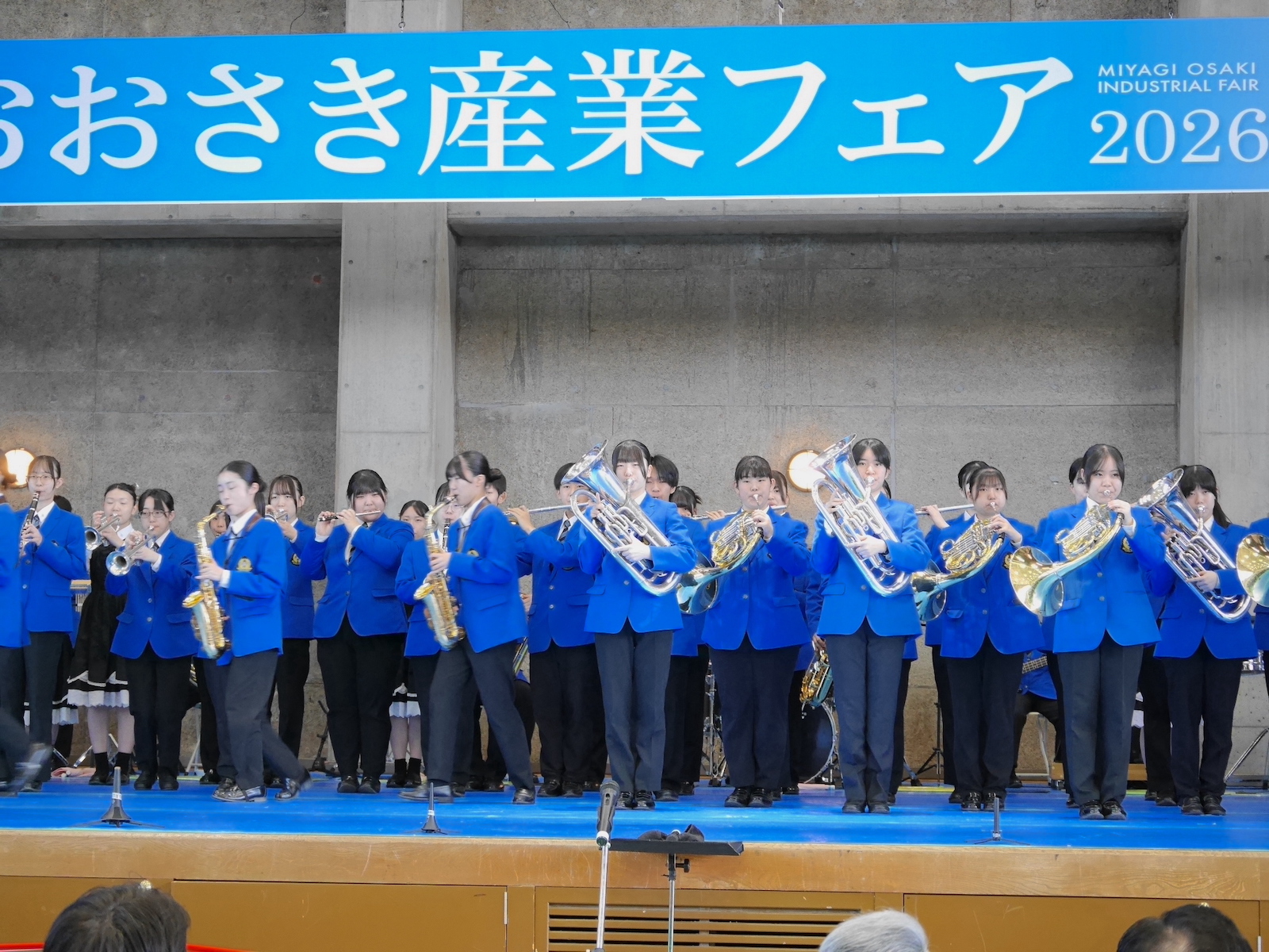 オープニングセレモニーの演奏